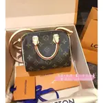 精品二手 LV 路易威登 M61252 NANO SPEEDY MONOGRAM 迷你枕頭包 斜背包 手提包