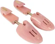 Cedar Shoe Trees for Men, Full Block Wide Heel Hook Shoe Shaper, Premium USA Gro