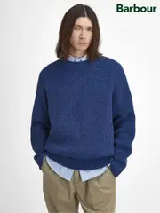 Barbour® Blue Griffiths Crew Jumper (AY2197) | $315