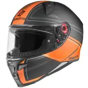 FF110 Cinder Matt Black Orange Full Face Helmet