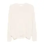 [Allude] Allude Round-neck Cashmere Sweater XS NEUTRALS