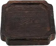 ABOOFAN Rustic Wooden Tea Tray Vintage Decorative Table Tray for Home Decor for Tea Enthusiasts Charming Wood Serving Plate and Display