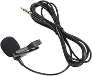 Totority Clip-on Lapel Mic for Cellphone Microphone Clip for Karaoke Mini Wired Mic for Practical Design