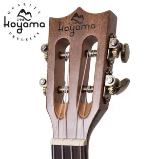 Koyama 23吋烏克麗麗 KYM-250CDR-C 古典琴頭 紅杉單板 紅松單板 單板烏克麗麗 Concert Ukulele