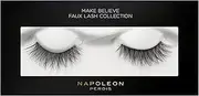 Don’t Cross Me False Eyelashes | Vegan Fake Eyelashes for Volume & Definition | Criss-Cross Strip Lashes | Ultra Lightweight | Black