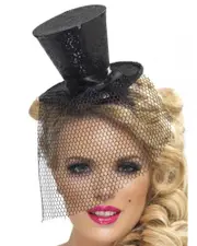 Glitter Mini Top Hat