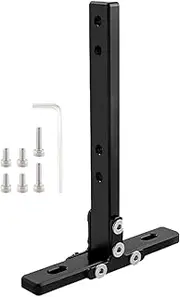 Bike, Bottle Cage, Mount Adapter, 10 x 13.5 cm Adjustable Bracket, Fit, for Folding Bikes, Leisure Cycling Rustproof Properties Ensure Consistent Performance