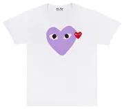 [COMME des GARCONS PLAY] 糖果心女式 T 卹