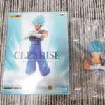 夾物拆檢[代理版]七龍珠超 景品 CLEARISE 超級賽亞人藍 貝吉特[現貨]