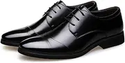 [Asifn] Men Casual Leather Oxfords Business Work Driving Loafers Walking Shoes Fashionable Boat Moccasins