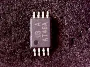 AT93C46A-10TU-2.7 - Atmel 1024-Bit Serial EEPROM 93C46 AT46A (TSSOP-8)