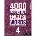 4000 ESSENTIAL ENGLISH WORDS 4 2/E (WITH CODE)[95折]11100914402 TAAZE讀冊生活網路書店