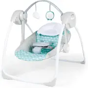 Ingenuity Ity by Swingity Swing Easy-Fold Portable Baby Swing, 0-9 Months up ...