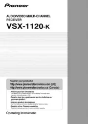 Pioneer VSX-1120-K Receiver Owners Manual
