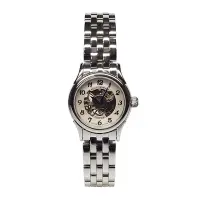 在飛比找Yahoo奇摩購物中心優惠-REVUE THOMMEN 梭曼錶 經典鏤空機械女腕錶 白色