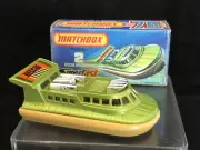 Matchbox 75 #2 Rescue Hovercraft in Box 1972 Lesney Superfast