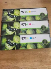 New hp 970 971 xl ink cartridge X3 Magenta Yellow Cyan