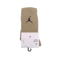 在飛比找Yahoo奇摩購物中心優惠-Nike 襪子 Jordan Flight 棕 黑 包覆 支