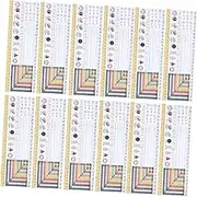 OHPHCALL Student Desk Name Plates 25 Pack Traditional Manuscript Design Classroom Management Sufficient Supply for Classroom