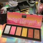 NYX 彩虹糖打亮盤 高光打亮腮紅修容盤 HIGHLIGHTING PALETTE