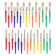 Paint Brushes Set, 30Pcs Acrylic Paint Brush Round and Flat for Watercolor