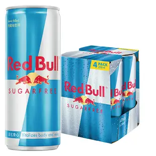 Red Bull 紅牛能量飲料 250ml 4入/組x4組(原味+無糖) 共16入_官方直營店