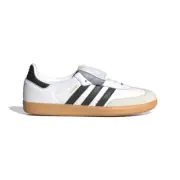 Adidas Women Samba LT Core Black Cloud White Gold Metallic Shoes IG4279