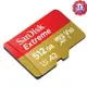 SanDisk 512GB 512G microSD【190MB/s Extreme】microSDXC micro SD SDXC 4K U3 A2手機記憶卡【序號MOM100 現折$100】