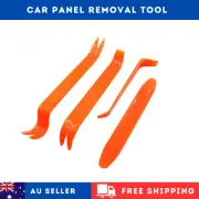 4PC Plastic Car Radio Door Clip Panel Trim Dash Audio Removal Installer Pry Tool