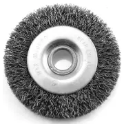 Wire Wheels, Course, 6"- Angle Bench Grinder Rust Tool