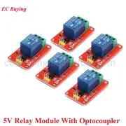 1/2/5pcs 1 Channel RM Relay Module With Optocoupler Shield 5V 10A for Arduino