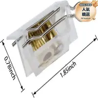 在飛比找Yahoo奇摩拍賣-7-11運費0元優惠優惠-零售 4個套裝百葉簾雙插銷鎖具1.8英寸 窗簾拉繩鎖控制器配