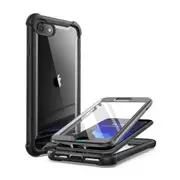 Iphone 7 8 Se Case with Built-in Screen Protector Ares Full Rugged Clear