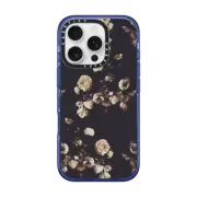 iPhone 16 Pro Impact Case MagSafe Compatible Antique Floral