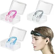 ZFRITP Nose Clips Adult Nose Clip Nose Clip Nose Clip Nose Clip for Kids Adults and Kids (7 Years and Up) with Storage Box, Multicolor (Multi-Colour)