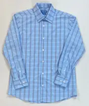 Men's Haggar Slim Fit Smart Wash Performance Comfort Long Sleeve Button Shirt