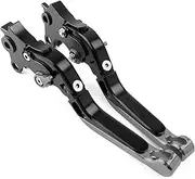 Brake Motorcycle Adjustable Foldable Extendable Brake Clutch Levers for Suzuki GSXR 600/750 GSXR600 GSXR750 2006-2010 & GSXR1000 K5 K6 (Color : 10)