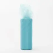 22 Metres TURQUOISE Tulle Fabric DIY Roll Spool Wedding Party Events Decoration