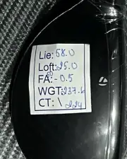 NEW TaylorMade TOUR ISSUE! Qi10 25° (25.0°) 5 RESCUE Hybrid - HEAD ONLY
