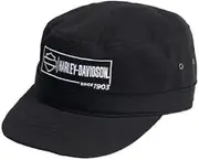 [HARLEY-DAVIDSON] Women's Lock-Up Painter Cap - 5029003003 Black, Black, One size