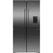 Fisher & Paykel 538 Litre Quad Door Refrigerator - Black Stainless Steel