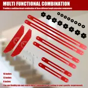 Stair Measuring Ruler Set Stair Tread Template Tool 11-60 Inch Precise beHeI