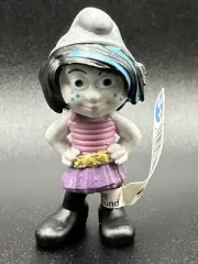 Vexy Smurf PVC Figure Collectible Figurine Rare Smurfs Gift NEW w/ Schleich Tag