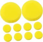 10pcs Round Sponge Painting Brushes Circle Sponge Paint Brushes for Boys and Girls DIY Crafts Watercolor Art Tools