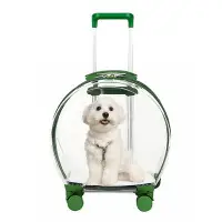在飛比找樂天市場購物網優惠-寵物包寵物出行拉桿箱貓咪狗狗透明泡泡箱行李箱外出包時