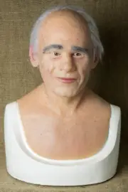 Realistic Hand Made Silicone "Ben" Mask by The Masker, Realistic Old Man