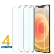 4Pcs Protective Glass On iPhone 12 12 Pro Tempered Glass Screen Protector