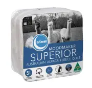 Bambi Moodmaker Superior Alpaca 300GSM Light Loft Quilt - King