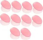 VINTORKY 10pcs Silicone Lip Brush Covers Makeup Tool Cleaner Blush Brush Head for Mini Makeup Lip Mask