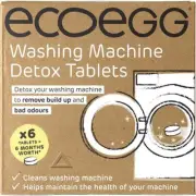 Ecoegg Washing Machine Detox Tablets, 6's